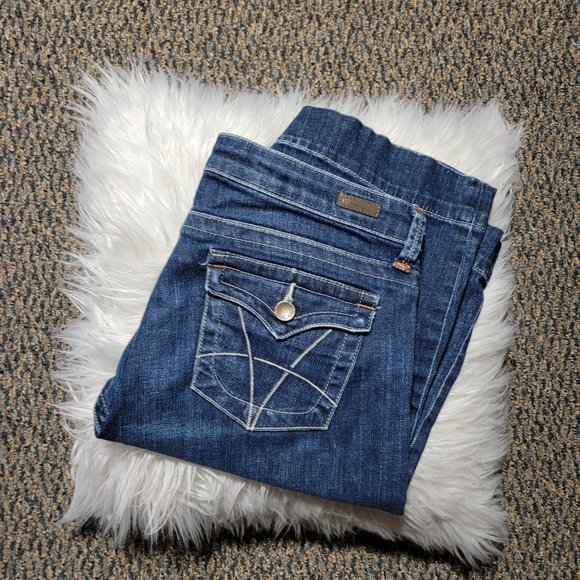 EUC Kut from the Kloth Natalie Bermuda Denim Shorts Size 8 - Picture 16 of 16